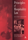 Image for Principles of hospitality law