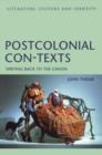 Image for Postcolonial con-texts  : writing back to the canon