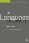 Image for On Language and Linguistics