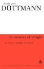 Image for Memory Of Thought