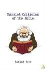 Image for Marxist Criticism of the Bible