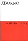 Image for AESTHETIC THEORY