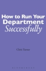 Image for How to run your department successfully