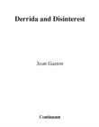 Image for Derrida and Disinterest