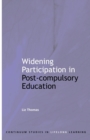 Image for Widening participation in post-compulsory education