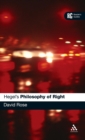 Image for Hegel&#39;s &#39;Philosophy of Right&#39;