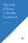 Image for The life of Jesus critically examined