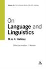 Image for On Language and Linguistics