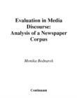Image for Evaluation in media discourse  : analysis of a newspaper corpus