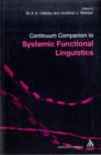 Image for Continuum companion to systemic fuctional linguistics