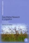 Image for Quantitative Research in Linguistics