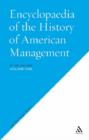 Image for Encyclopedia of the History of American Management
