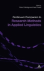 Image for Continuum Companion to Research Methods in Applied Linguistics
