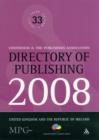 Image for Directory of publishing 2008  : United Kingdom and the Republic of Ireland
