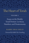 Image for Heart of Torah, Volume 2: Essays On the Weekly Torah Portion: Leviticus, Numbers, and Deuteronomy