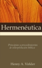 Image for Hermen Utica : Principios y Procedimientos de Interpretaci N B Blica