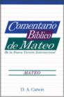 Image for Comentario Biblico de Mateo NVI