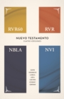 Image for RVR60, RVR, NBLA, NVI, Nuevo Testamento en cuatro versiones, Columnas paralelas, Rustica