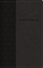 Image for RVR60 Santa Biblia, Letra Grande, Tamano Compacto, Leathersoft, Negro, Edicion Letra Roja, con Indice y Cierre