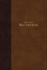 Image for NBLA Biblia de Estudio MacArthur, Leathersoft, Cafe, Interior a dos colores, con Indice