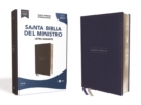 Image for NVI, Santa Biblia del Ministro, Texto revisado 2022, Leathersoft, Azul marino, con Indice, Palabras de Jesus en Rojo