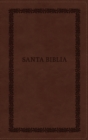 Image for Biblia Reina-Valera 1960, Tierra Santa, Ultrafina letra grande, Leathersoft, Cafe, con cierre
