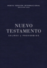Image for NVI, Nuevo Testamento de bolsillo, con Salmos y Proverbios, Tapa Rustica, Azul anil