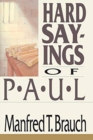 Image for Hard Sayings of Paul