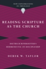 Image for Reading Scripture as the Church