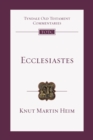 Image for Ecclesiastes: an introduction and commentary : volume 18
