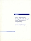 Image for New Capabilities for Strategic Mobility Analysis Using Mathematical Programming