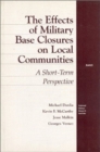 Image for The Effects of Military Base Closures on Local Communities