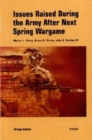 Image for Issues Raised During the Army After Next Spring Wargame