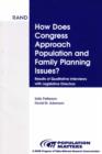 Image for How Does Congress Approach Population and Family Planning Issues?