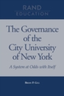 Image for The Governance of the City University of New York