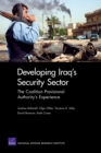 Image for Developing Iraq&#39;s security sector  : the Coalition Provisional Authority&#39;s experience