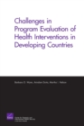 Image for Challenges in program evaluation of health interventions in developing countries