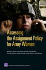 Image for Assessing the Assignment Policy for Army Women