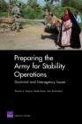 Image for Preparing the Army for Stability Operations