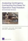 Image for Analyzing Contingency Contracting Purchases for Operation Iraqi Freedom (Unrestricted Version)