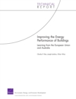 Image for Improving the Energy Performance of Buildings : Learning from the European Union and Australia