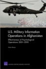 Image for U.S. Military Information Operations in Afghanistan
