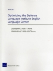 Image for Optimizing the Defense Language Institute English Language Center