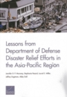 Image for Lessons from Department of Defense Disaster Relief Efforts in the Asia-Pacific Region