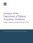 Image for Analyses of the Department of Defense Acquisition Workforce