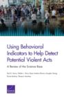 Image for Using Behavioral Indicators to Help Detect Potential Violent Acts