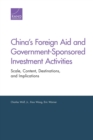 Image for China&#39;s Foreign Aid and Government-Sponsored Investment Activities