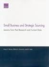 Image for Small Business and Strategic Sourcing