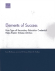 Image for Elements of Success : How Type of Secondary Education Credential Helps Predict Enlistee Attrition