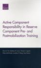 Image for Active Component Responsibility in Reserve Component Pre- and Postmobilization Training